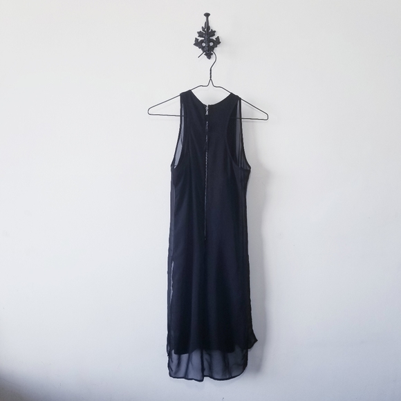 Rag and Bone Sheer Sleeveless Chiffon Dress Size XS - Picture 2 of 3